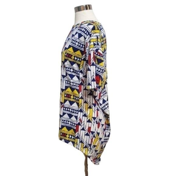 Lularoe Simply Comfortable Irma Tunic Top Women's Size XS Geometric Print - Picture 3 of 8